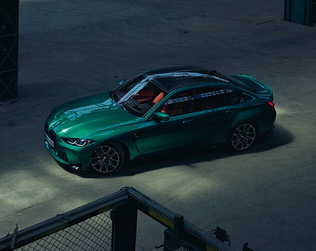 The All-New M3 driving on dark road