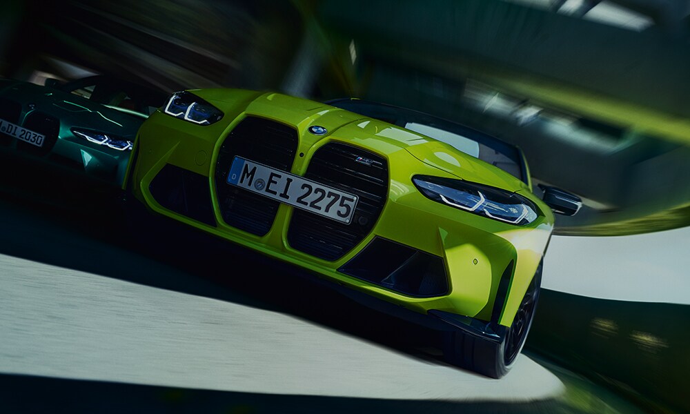 The All-New BMW M3 and M4 driving.